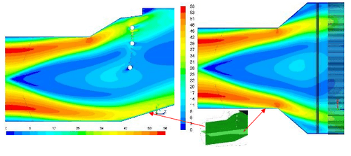 CFD Study of HRSG Gas Path, 2015