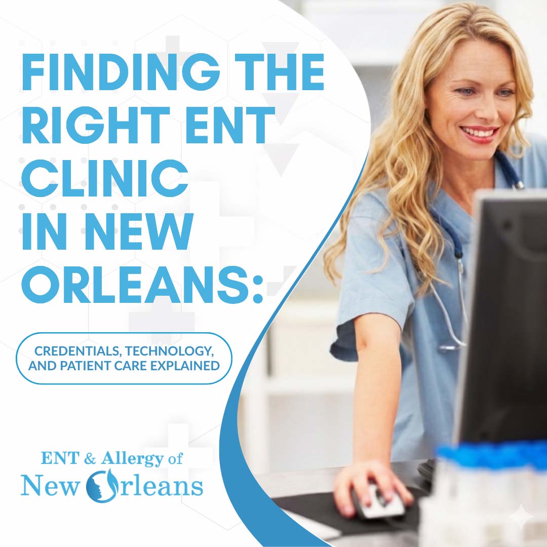Type of Hearing Aid by ENT & Allergy of New Orleans, LA