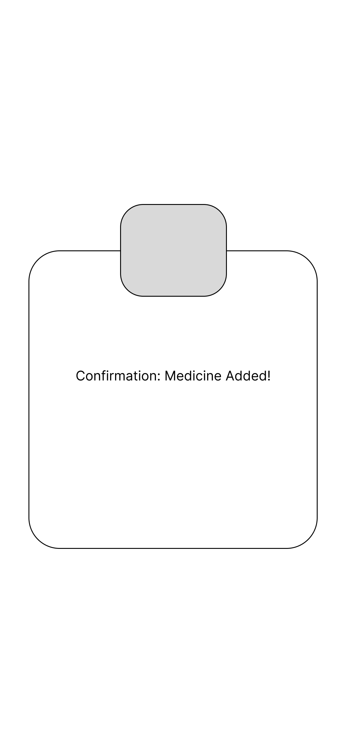confirmation page digital wireframe 