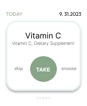 reminder to take medication for watch