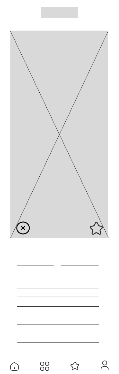 like/dislike mobile digital wireframe