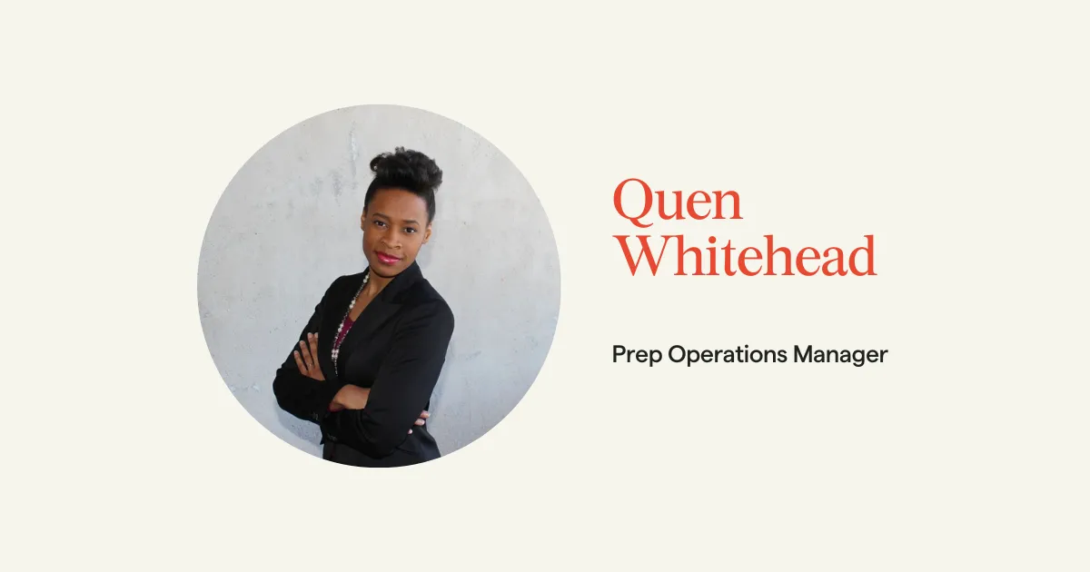 Black History Month Employee Spotlight: Quen Whitehead Meet Quen Whitehead, Prep Operations Manager at Veho.
