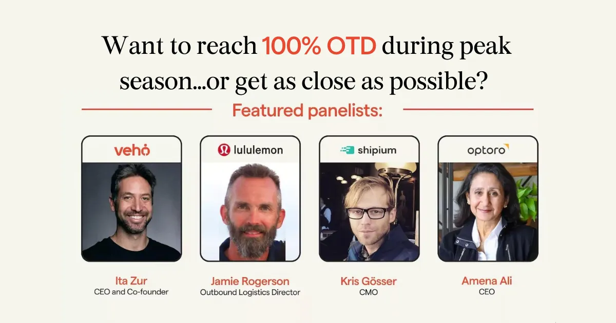 Reach 100% OTD during peak season…or get as close as possible!