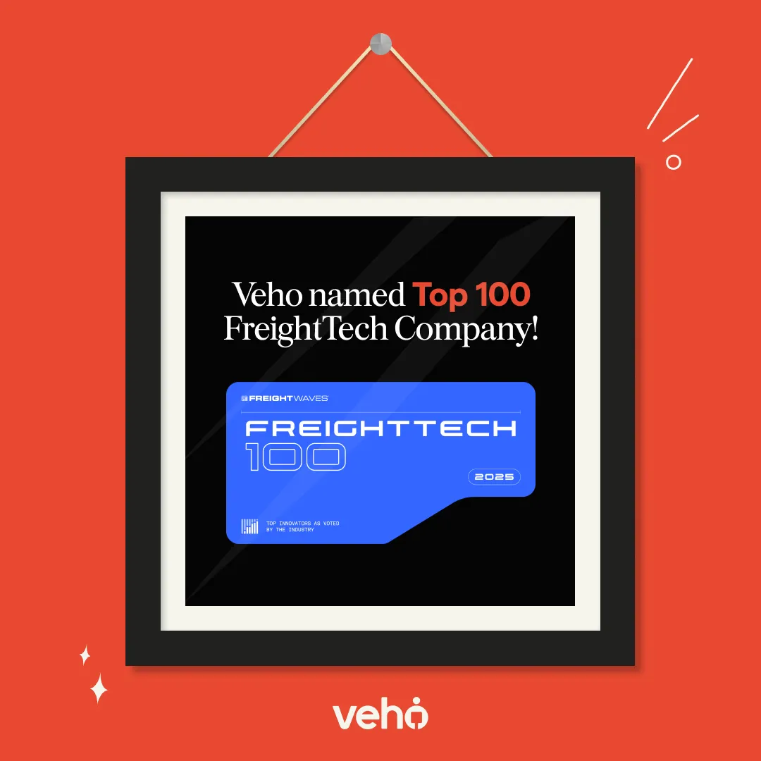 Veho Named 2025 FreightTech100 Company