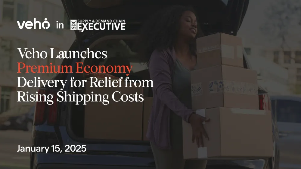 Veho Launches Premium Economy Delivery for Relief from Rising Shipping Costs