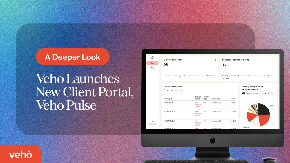 Revolutionizing Shipping Visibility: Veho Launches New Client Portal, “Veho Pulse”"