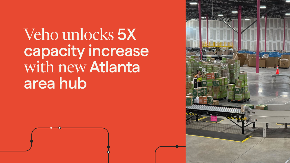 Veho Unlocks 5X E-Commerce Delivery Capacity Increase With New Atlanta Area Hub