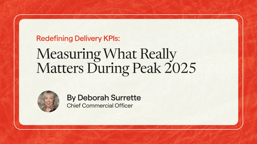 Redefining Delivery KPIs: Measuring What Really Matters During Peak Season