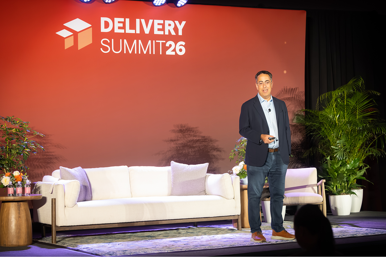 Lior Ron at the Veho Delivery Summit