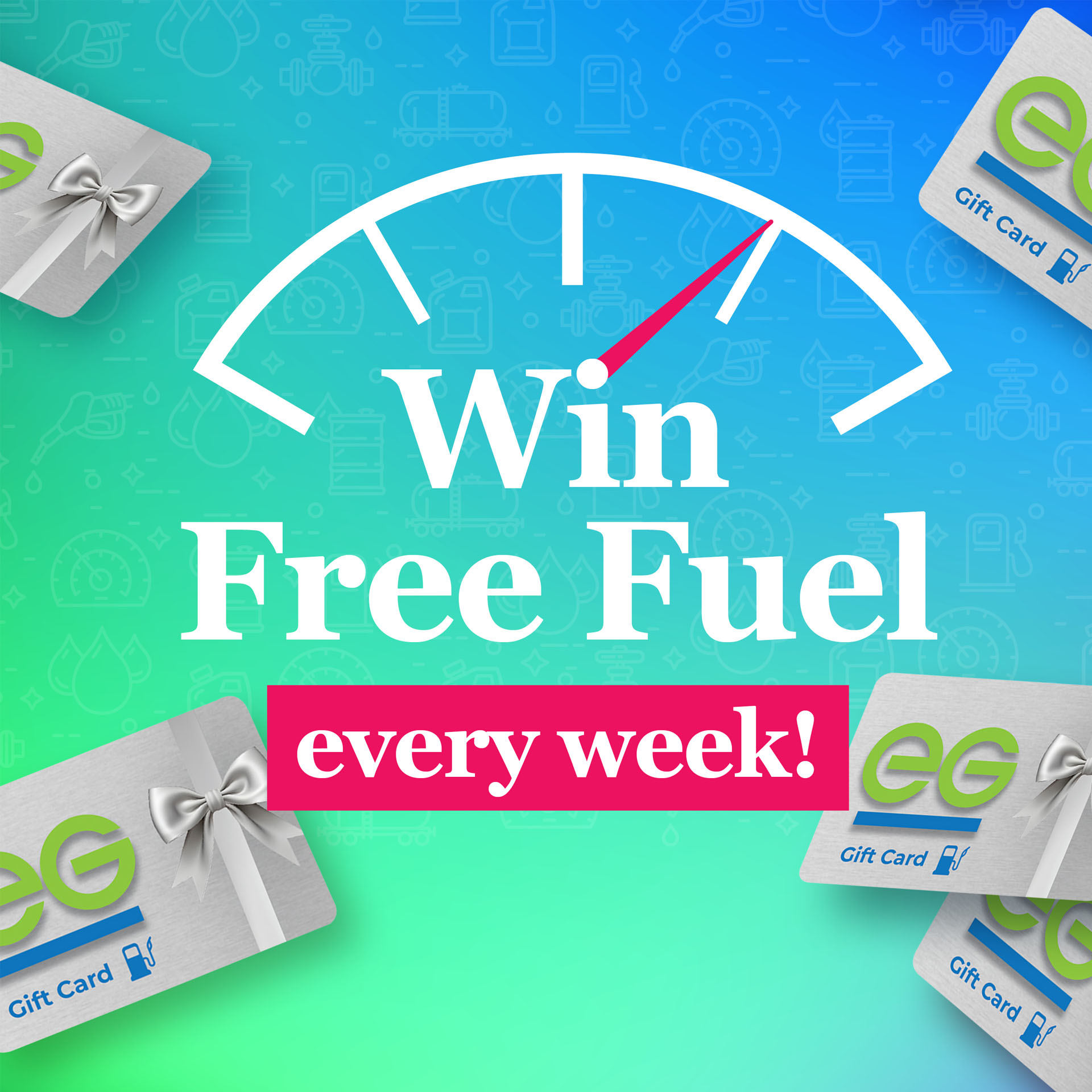 Win Free Fuel every week!