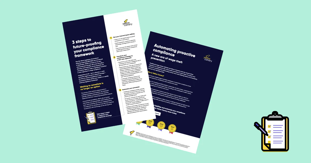 Frameworks Yellow Yellow Canary | 3 steps to future-proofing your compliance framework