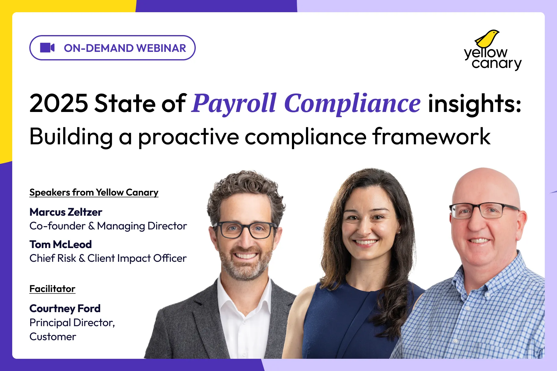 Building a proactive compliance framework