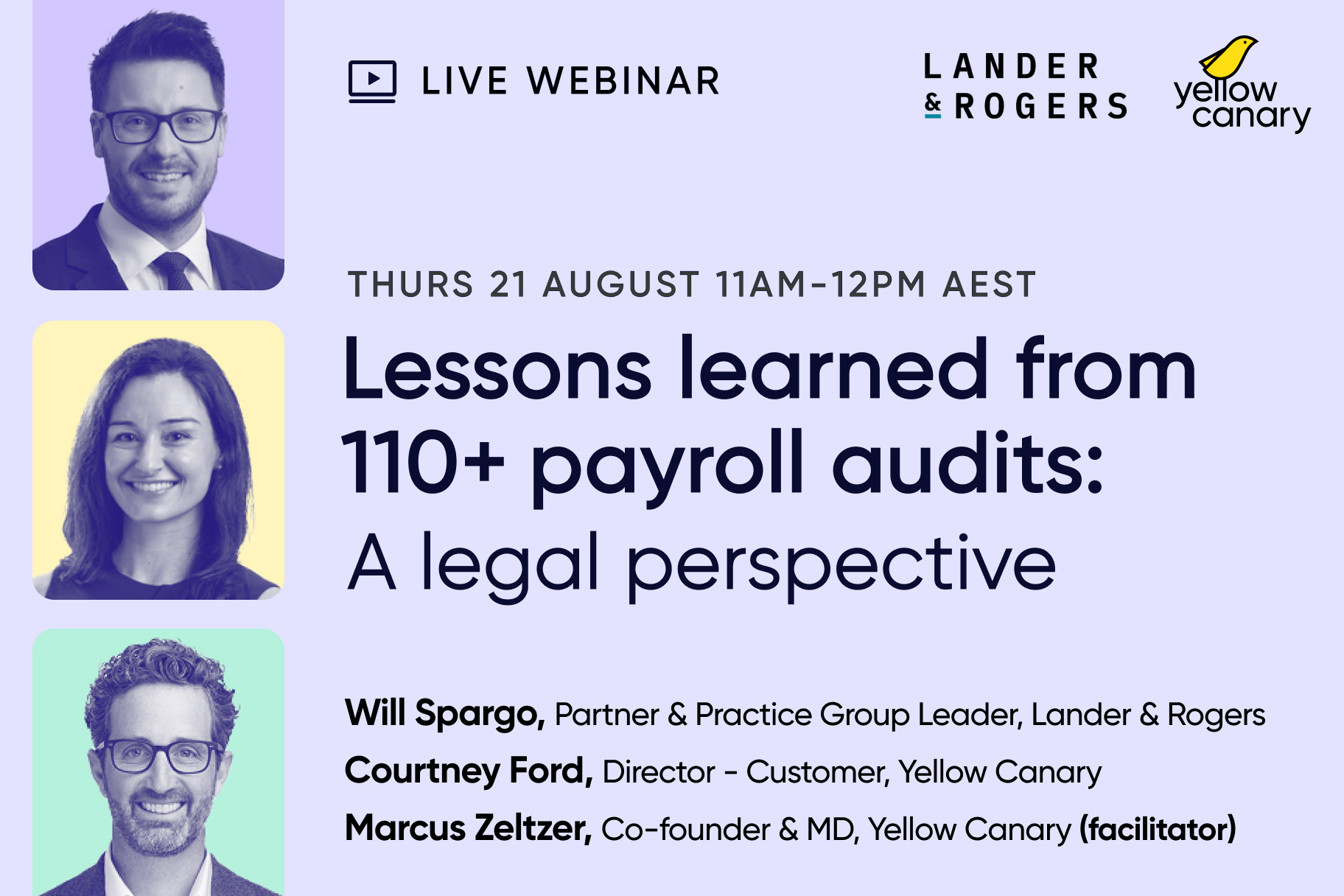 Lessons learned from 110+ payroll audits: A legal perspective