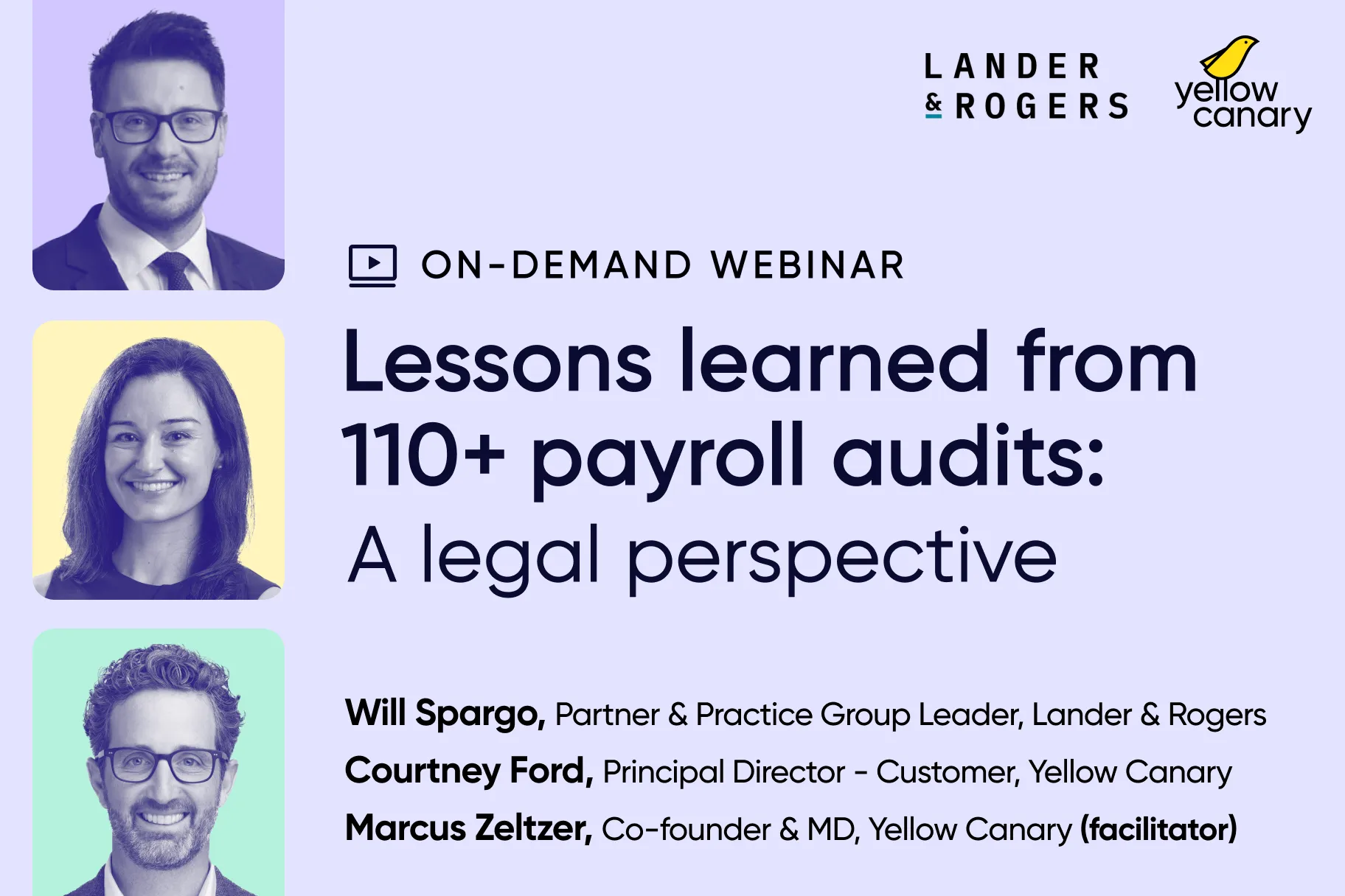 Lessons learned from 110+ payroll audits: A legal perspective