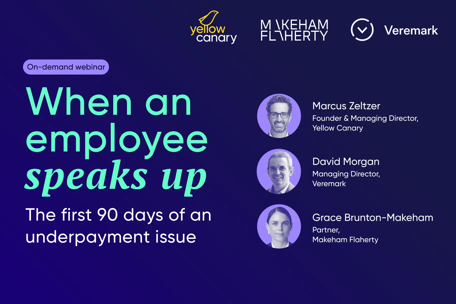 When an employee speaks up: The first 90 days of an underpayment issue