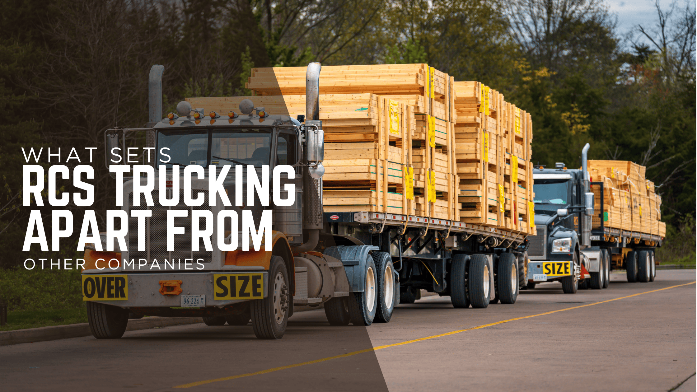 RCS Trucking stands apart with a driver-first culture, dependable equipment, and a family-owned approach to doing things right.
