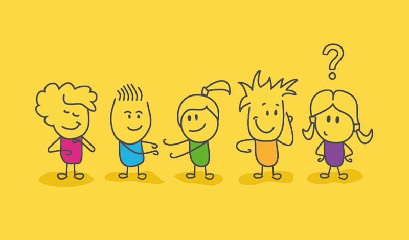 The Stickler charity characters