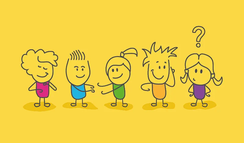 The Stickler charity characters