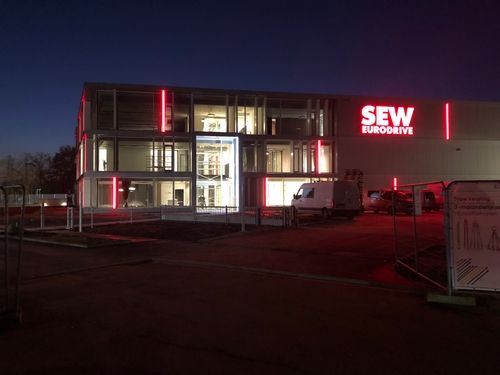 SEW Eurodrive - nouveaux entrepôts et bureaux