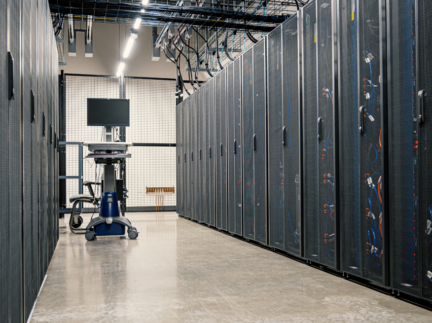 Orange datacenter Bordet koeling