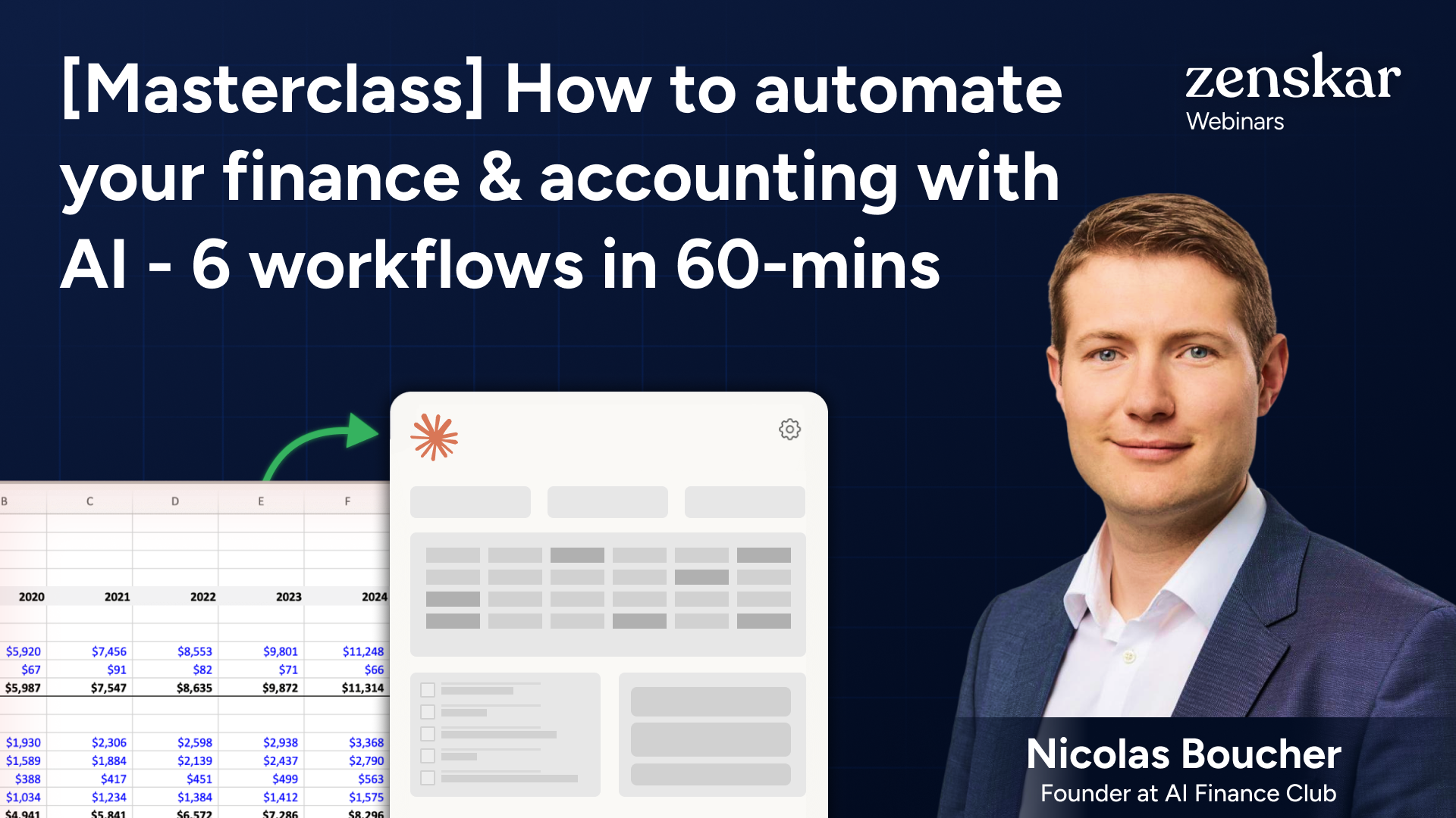 [Masterclass] How to automate your finance & accounting with AI - 6 workflows in 60-mins