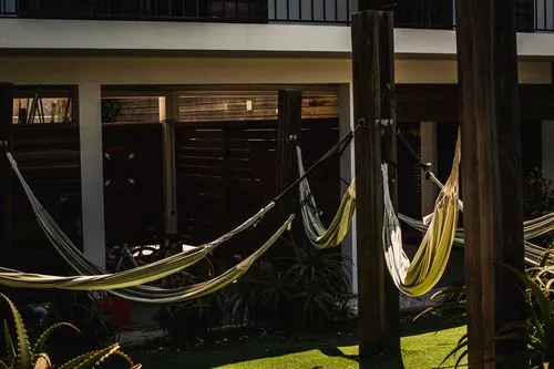 WOT Ericeira Surf Social, terrace hammocks