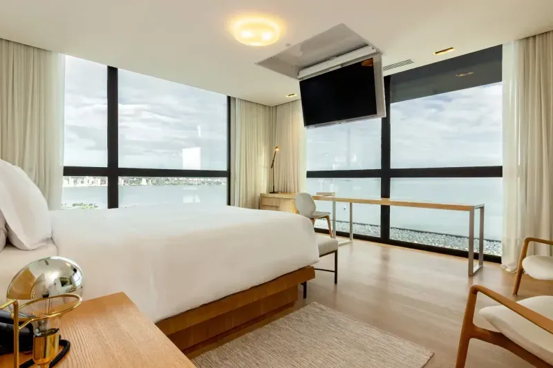 LK Design Hotel Florianópolis, sea-view room