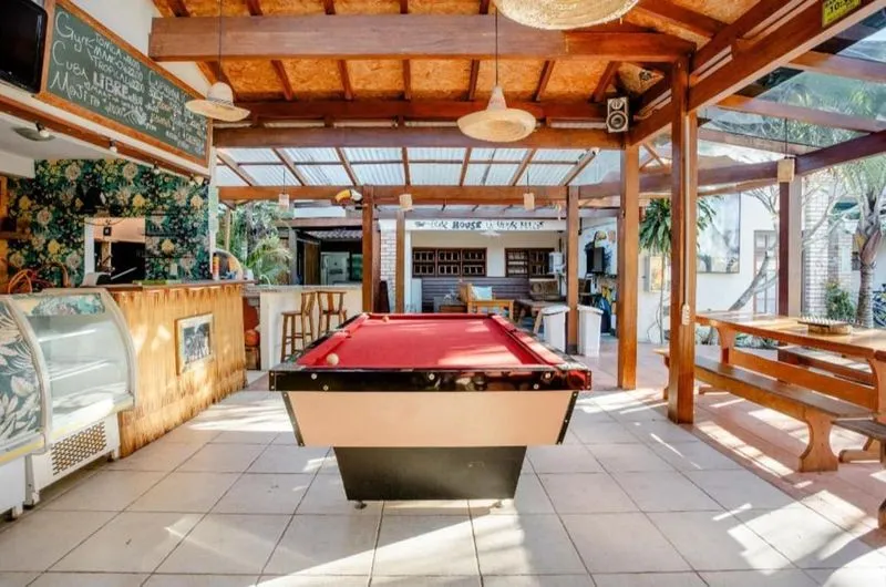 Tucano House, covered games terrace