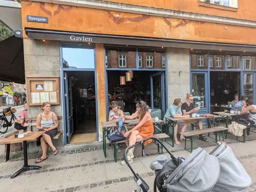 Cafe Gavlen in Copenhagen