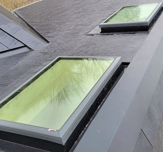 Green Attic Roofing - Skylight Installation Process