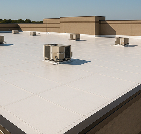 Residential Roofing Types: Flat Roofs