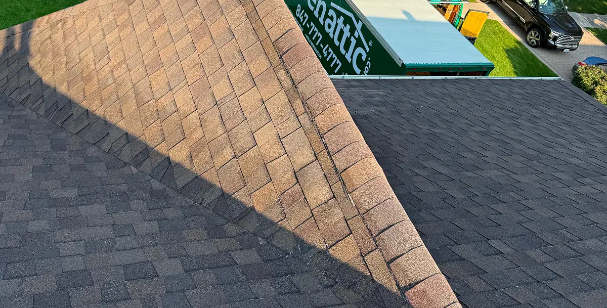 Shingle Roof Replacement Finished Project in Downers Grove