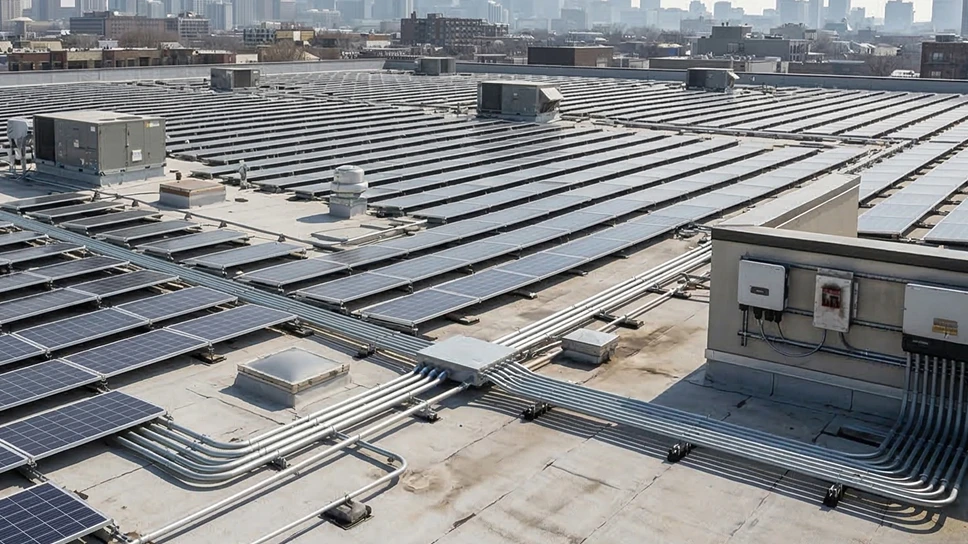 SolarEdge for commercial rooft in Chicago