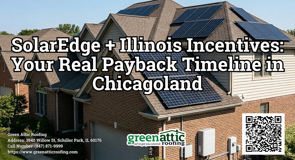 SolarEdge + Illinois Incentives: Your Real Payback Timeline in Chicagoland | Green Attic Roofing