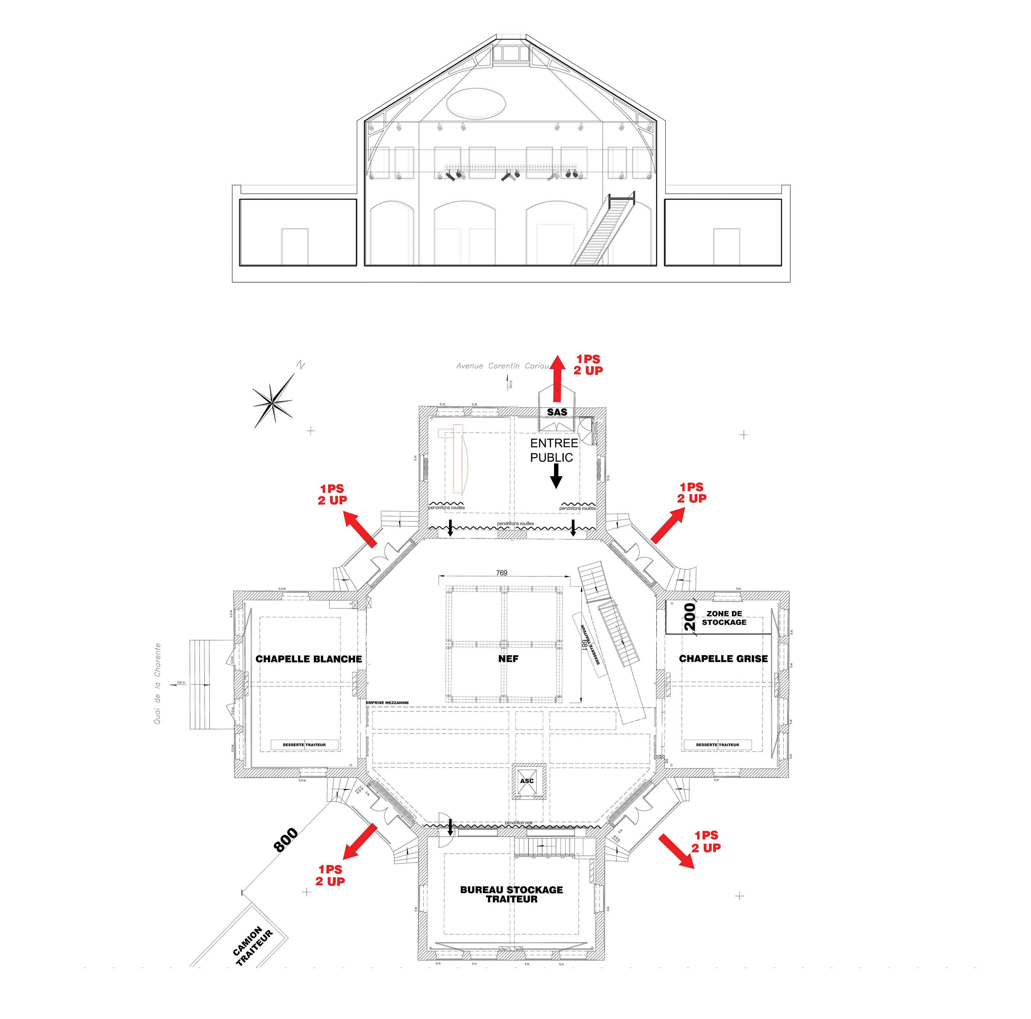 The exhibition space for the Beyond Seeing Project.