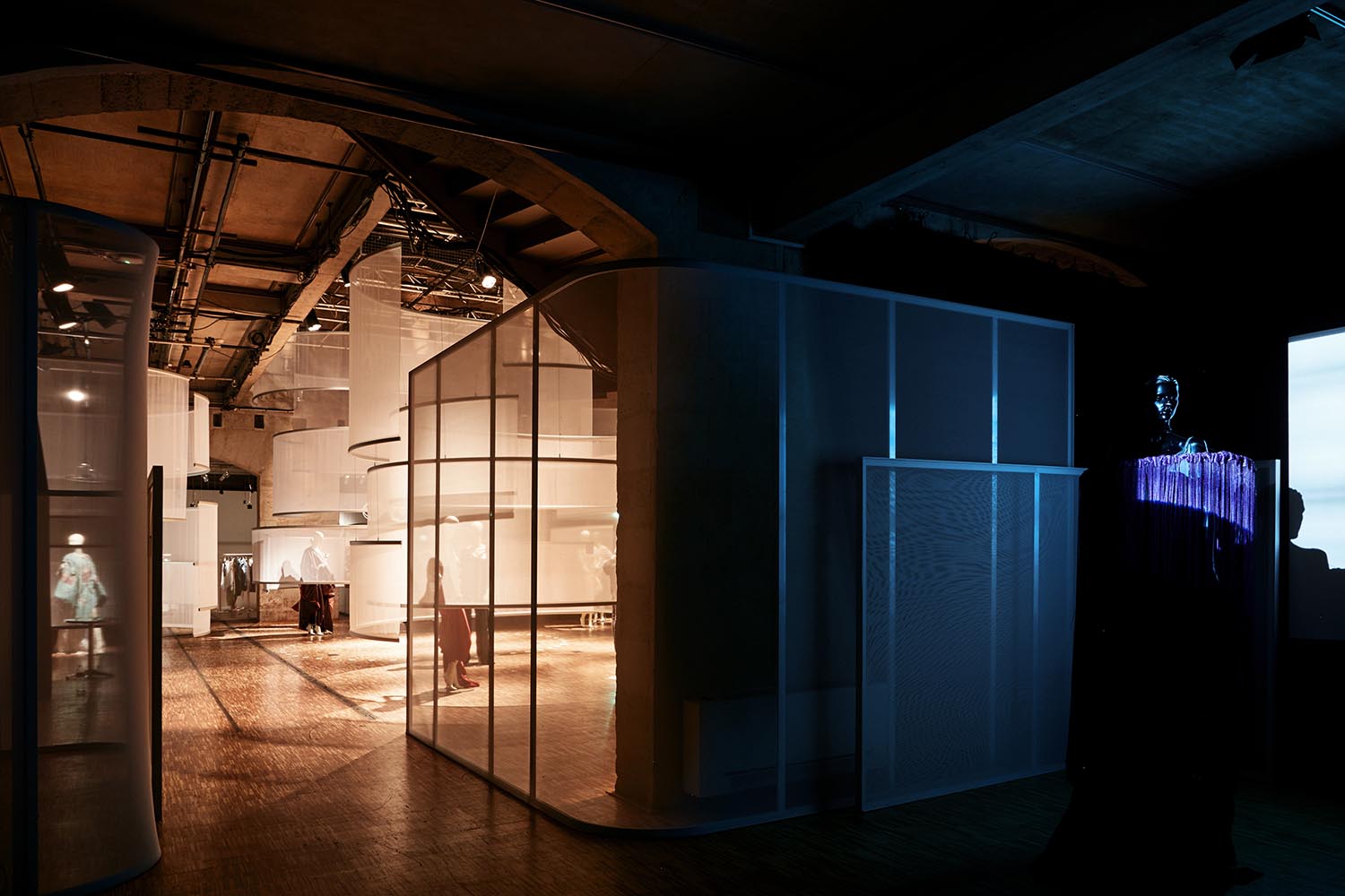 The Chapelle Griss in the beyond seeing exhibition.