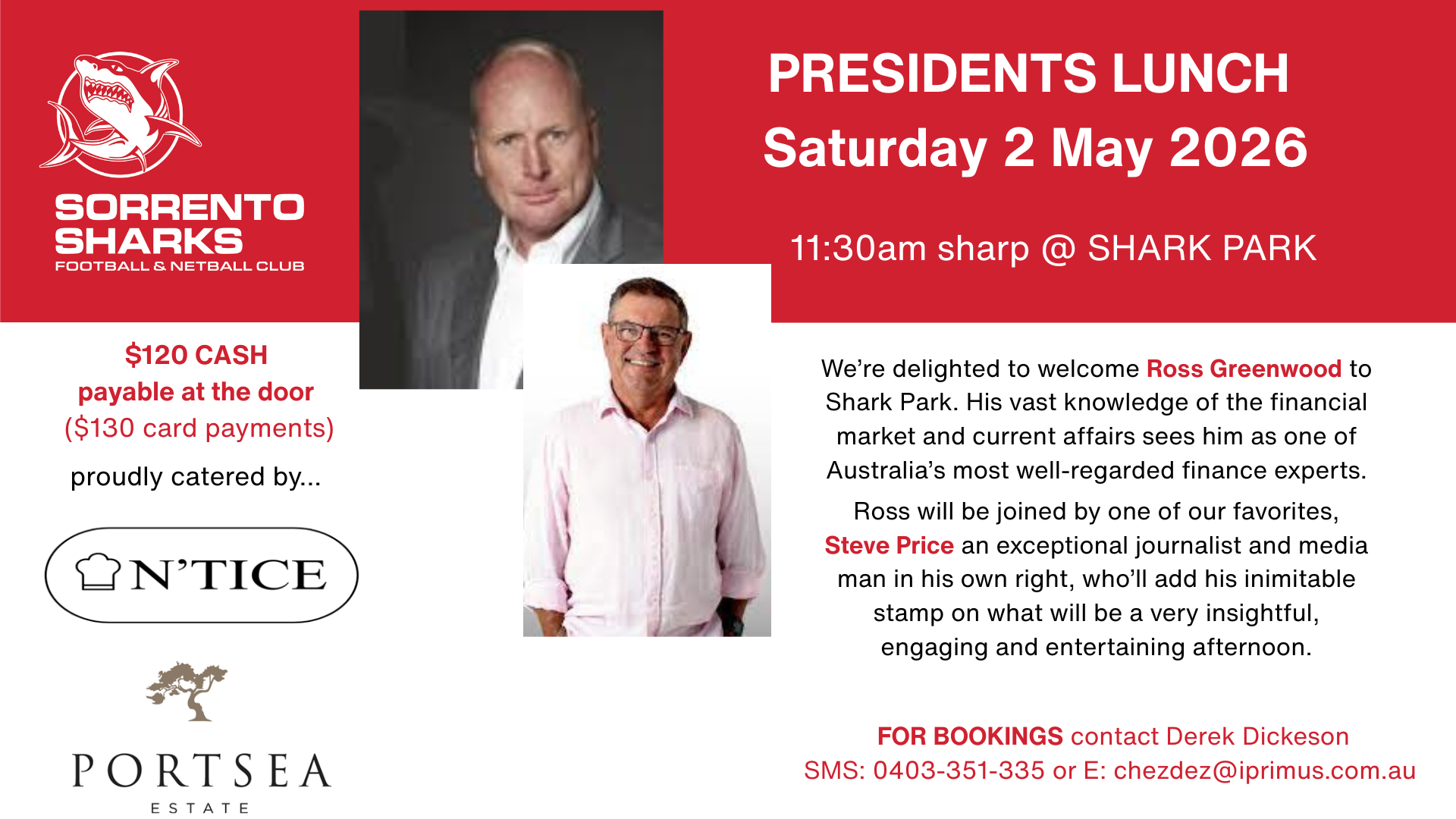 Presidents Lunch – Round 4