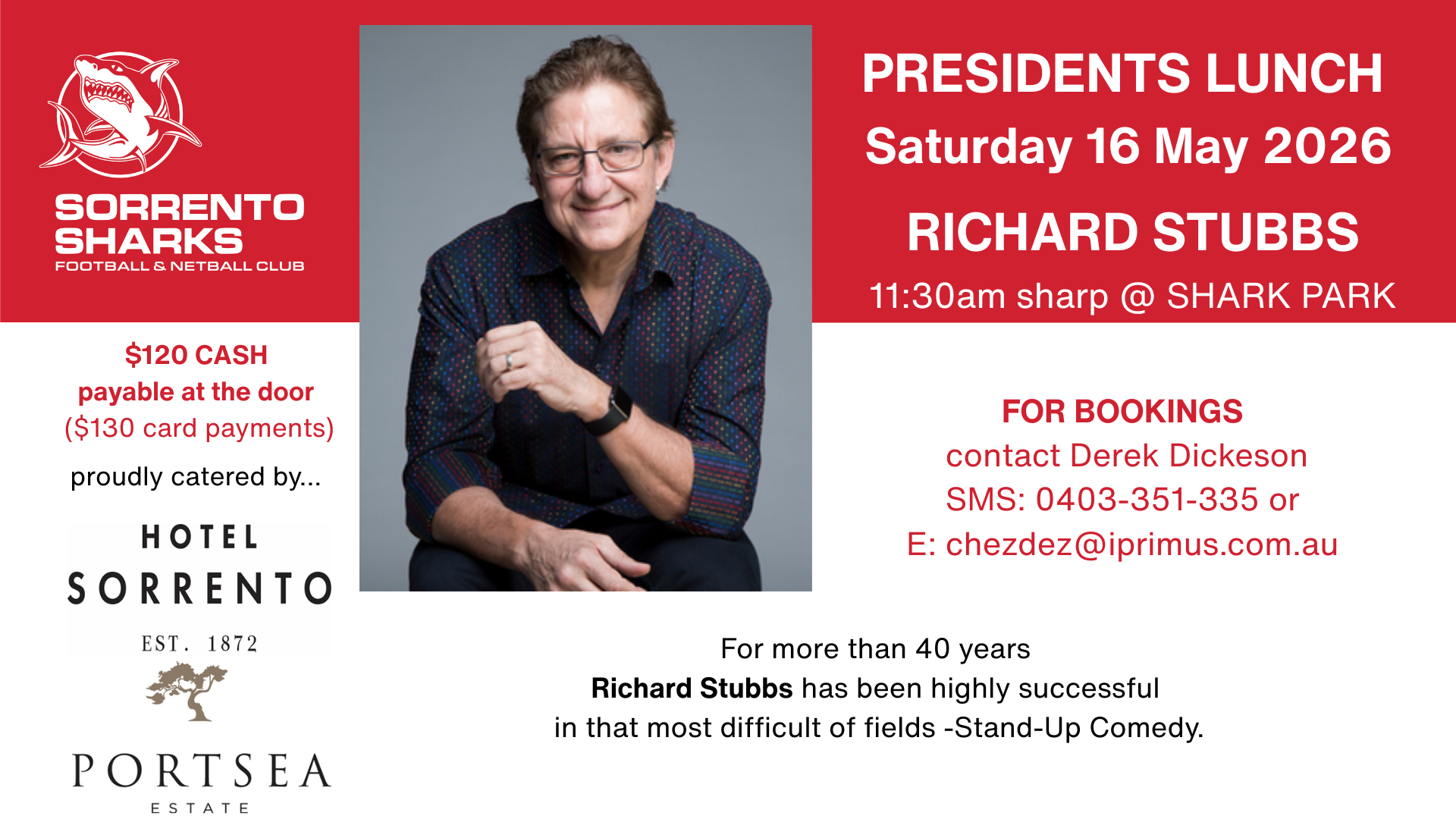 Presidents Lunch – Round 6