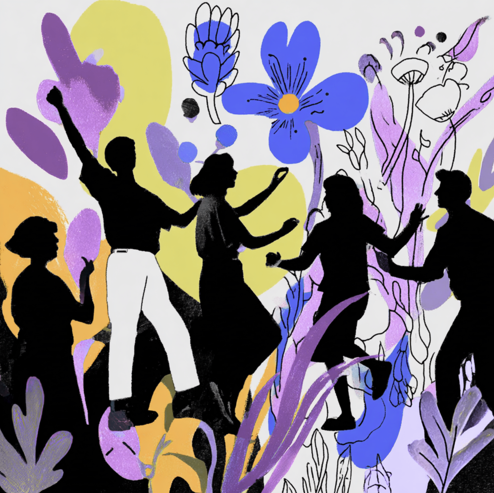 people dancing