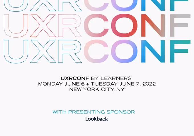 UXR Conference |June 2022 |Brooklyn, NY | Join us