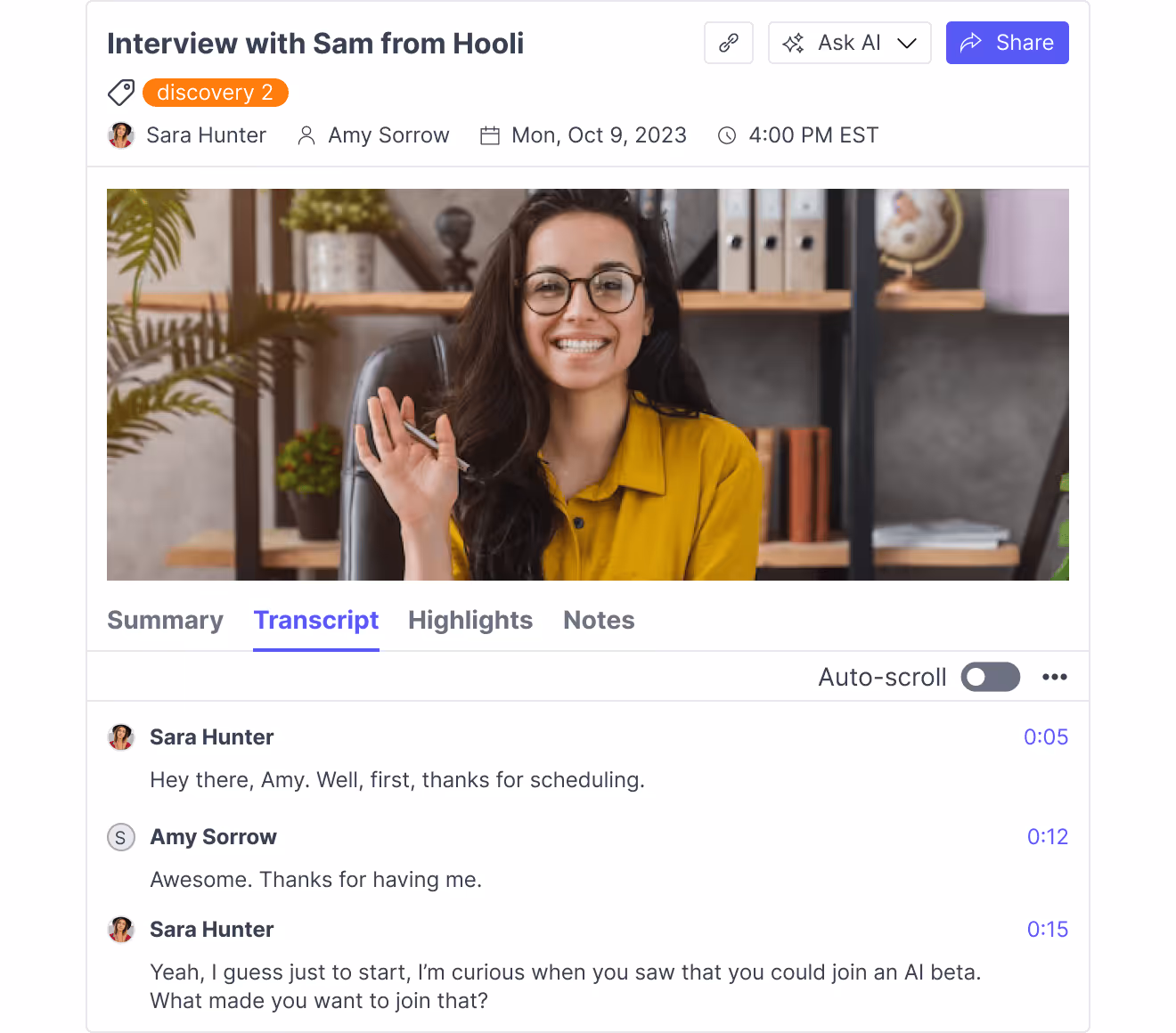 Best user interviews platform