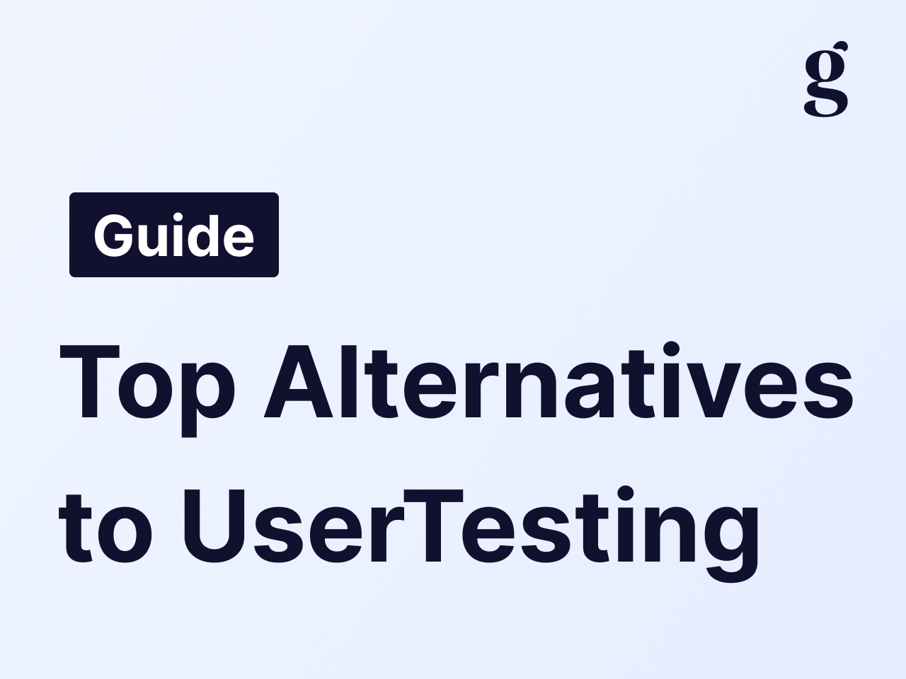 Top UserTesting Alternatives in 2026