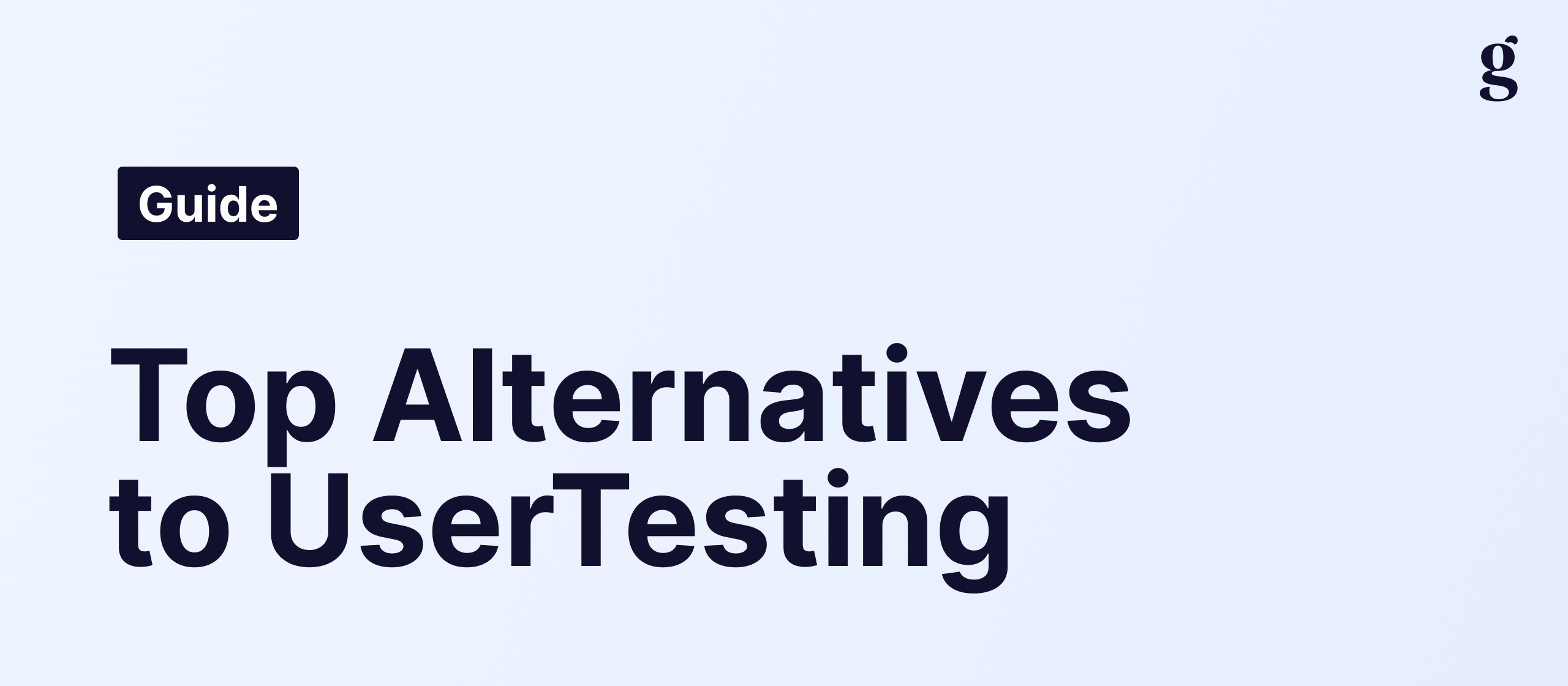 Top UserTesting Alternatives in 2026