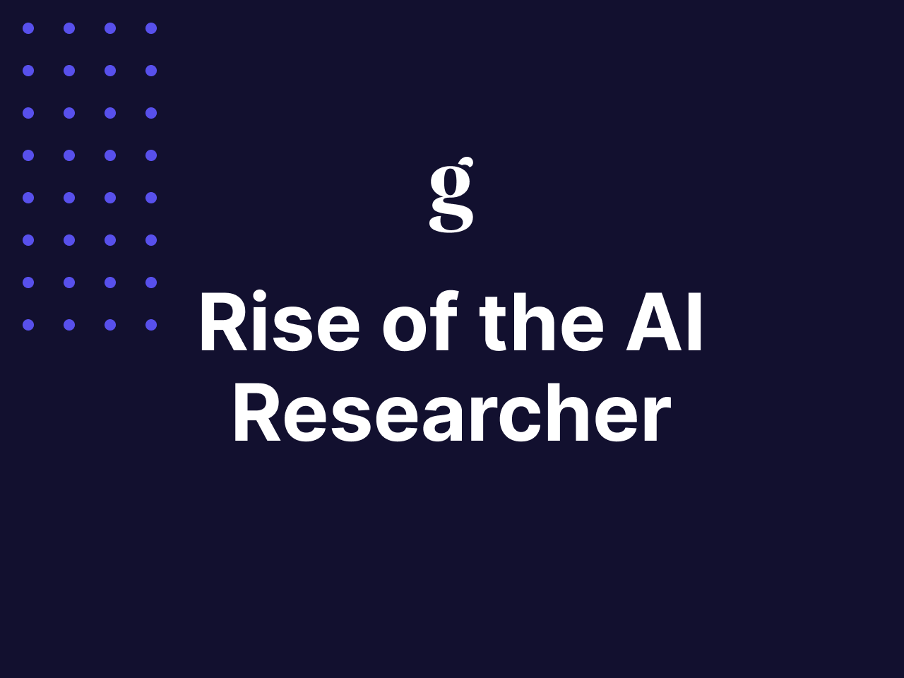 The Rise of the AI Researcher: What 1,500+ Research Teams Told Us About a Role That Doesn't Exist Yet