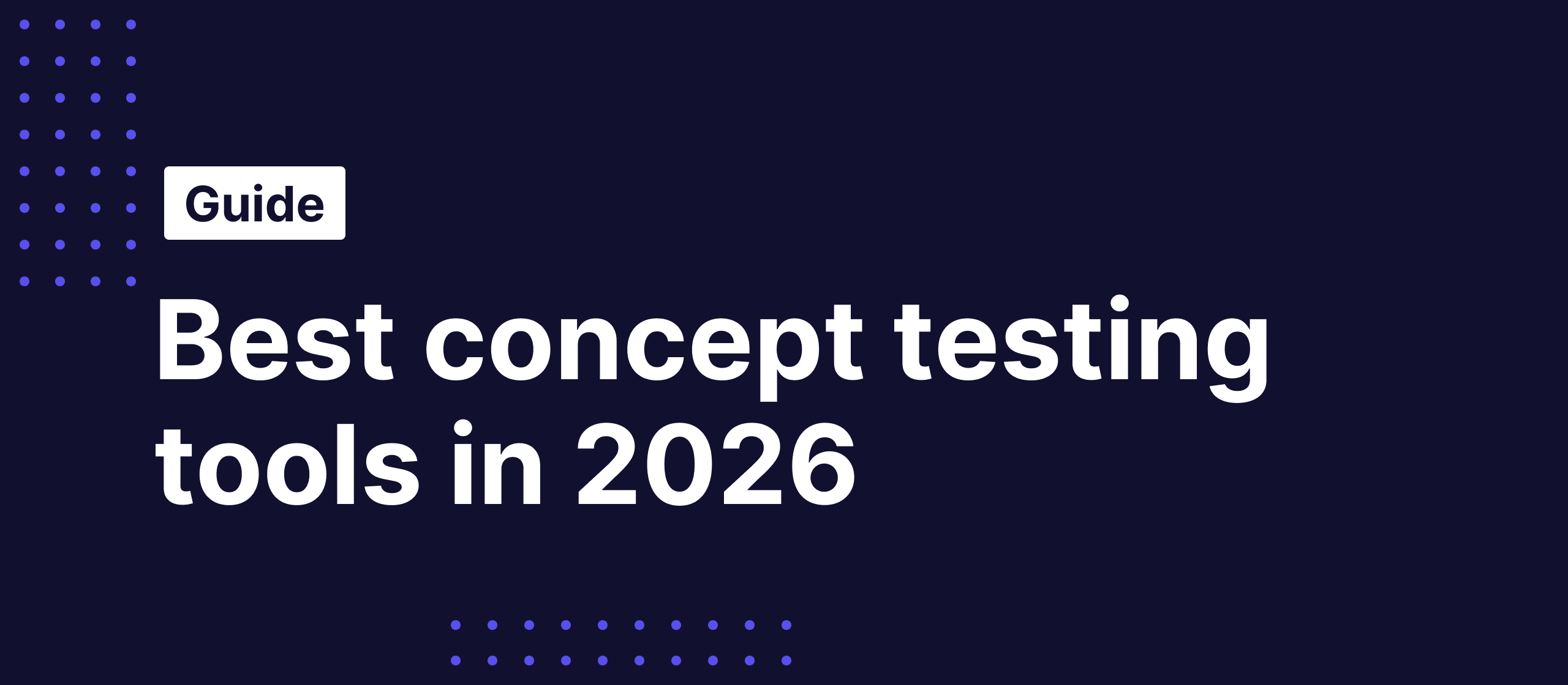 Best concept testing tools in 2026: 10 platforms compared