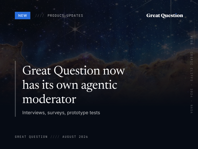 Great Question now has its own agentic moderator