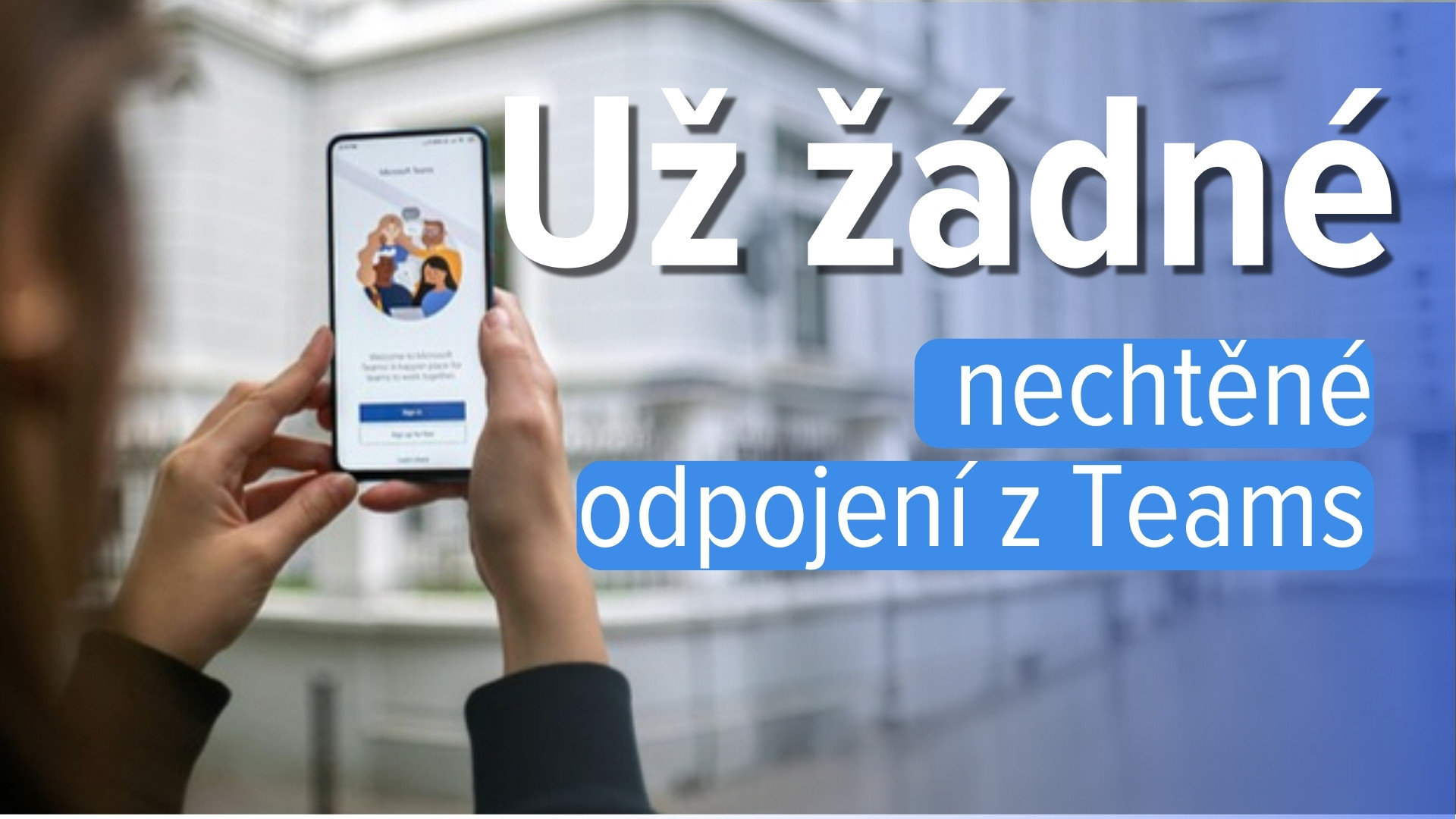 Konec trapným odchodům z Teams meetingů