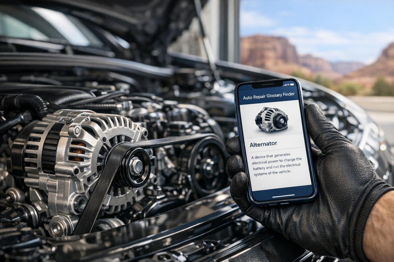 Auto Repair Glossary Finder