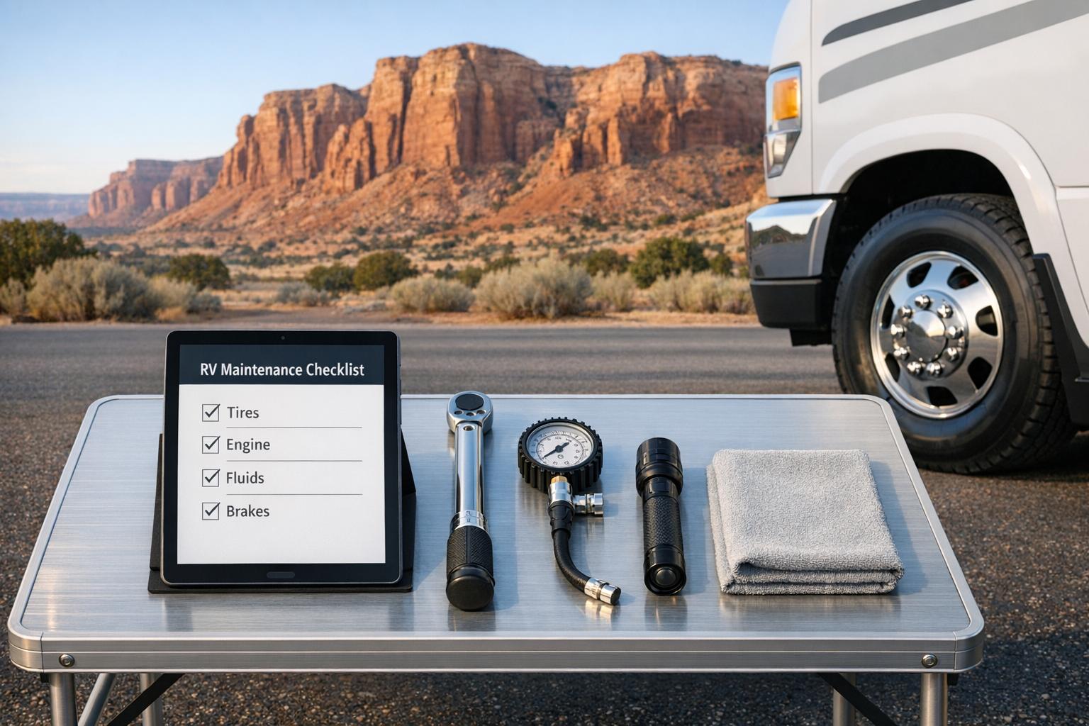 RV Maintenance Schedule Planner