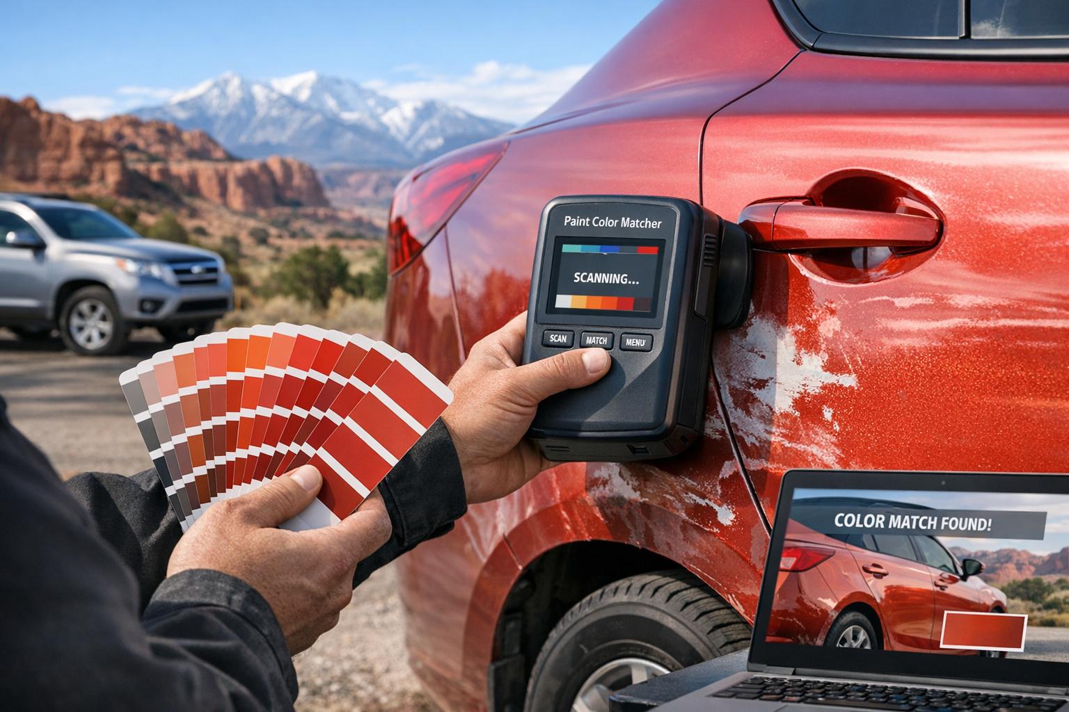 Auto Paint Color Matcher Tool